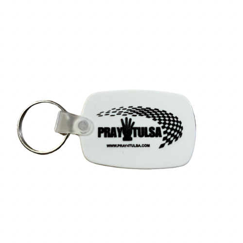 [EXCLUSIVE x KEY 2 TULSA] Pray 4 Tulsa Keychain Charm