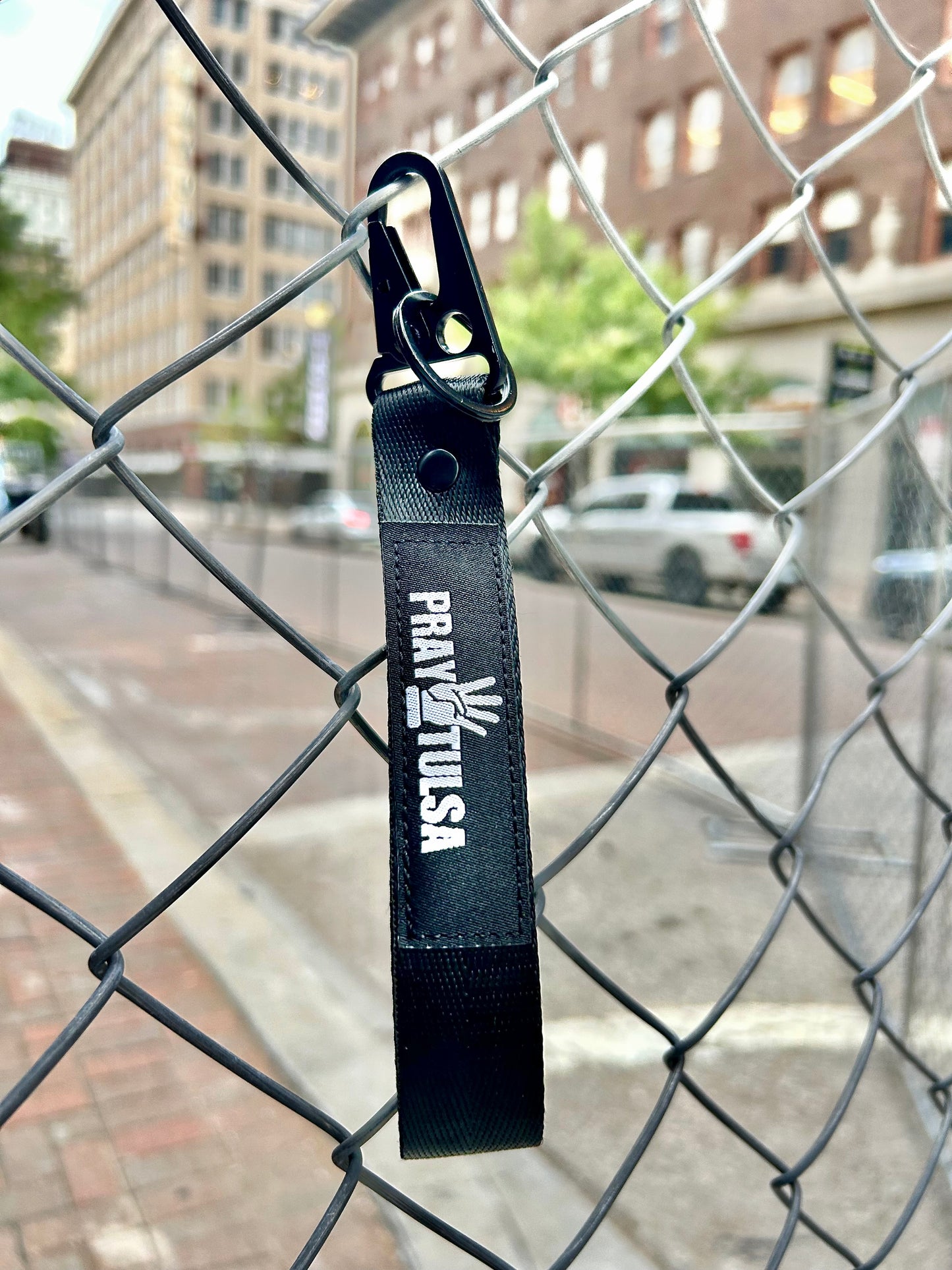 [EXCLUSIVE] Pray 4 Tulsa Keychain